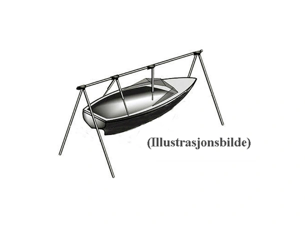 A-Bakkestativ for båter - (6m - 12m) Leveres m/bag